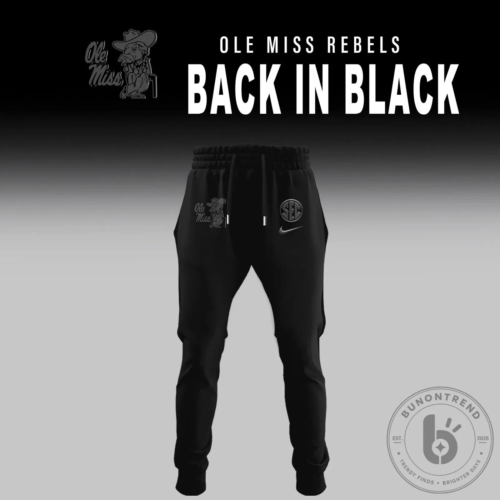 Ole Miss Rebels Back In Black Football Team Hoodie 11 Ole Miss Rebels Back In Black Football Team Hoodie