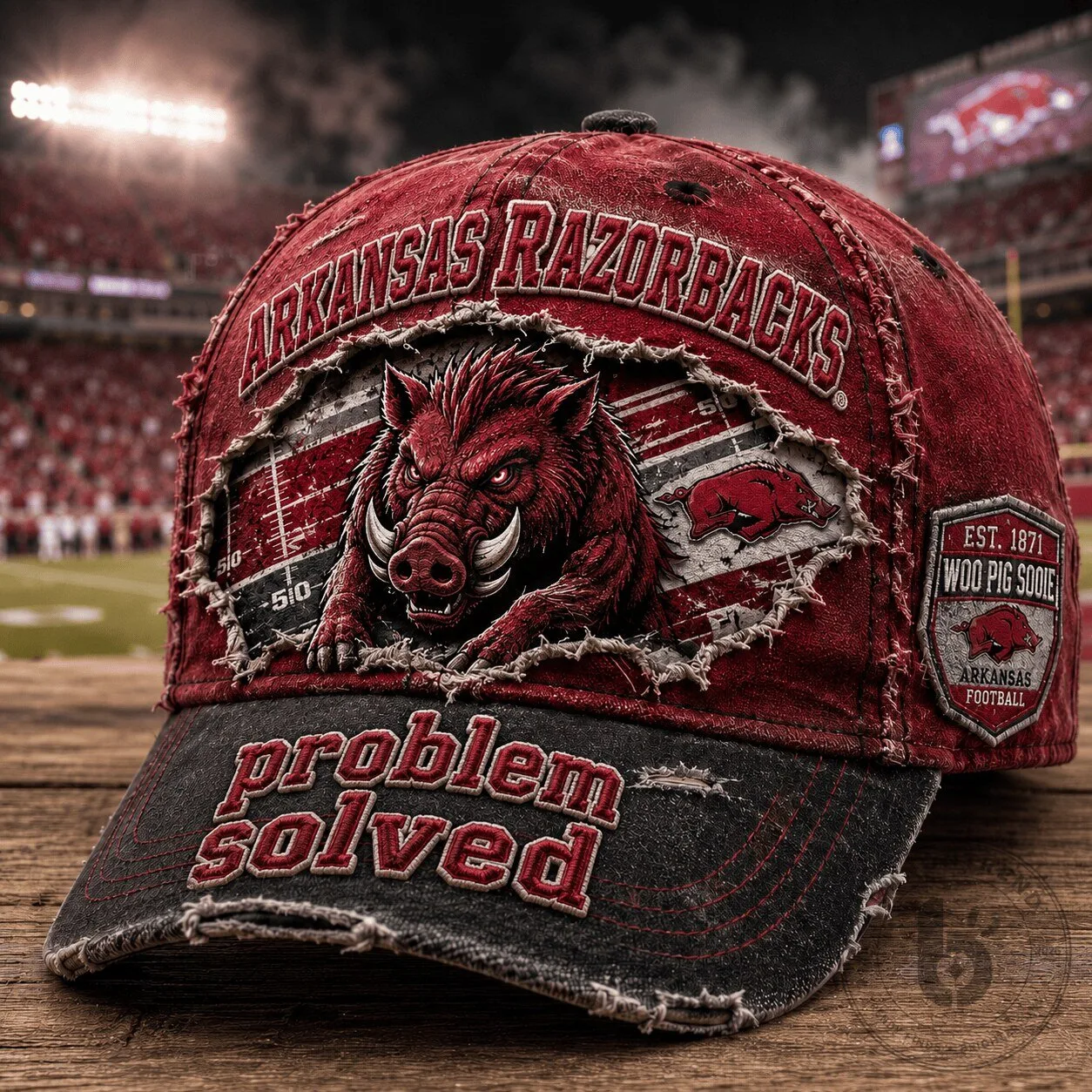 Arkansas Razorbacks Football Distressed Vintage Baseball Cap Hat 11 Arkansas Razorbacks Football Distressed Vintage Baseball Cap Hat