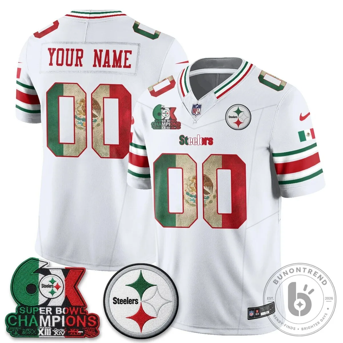 Pittsburgh Steelers Mexico Edition Vapor Custom Football Jersey 9 Pittsburgh Steelers Mexico Edition Vapor Custom Football Jersey