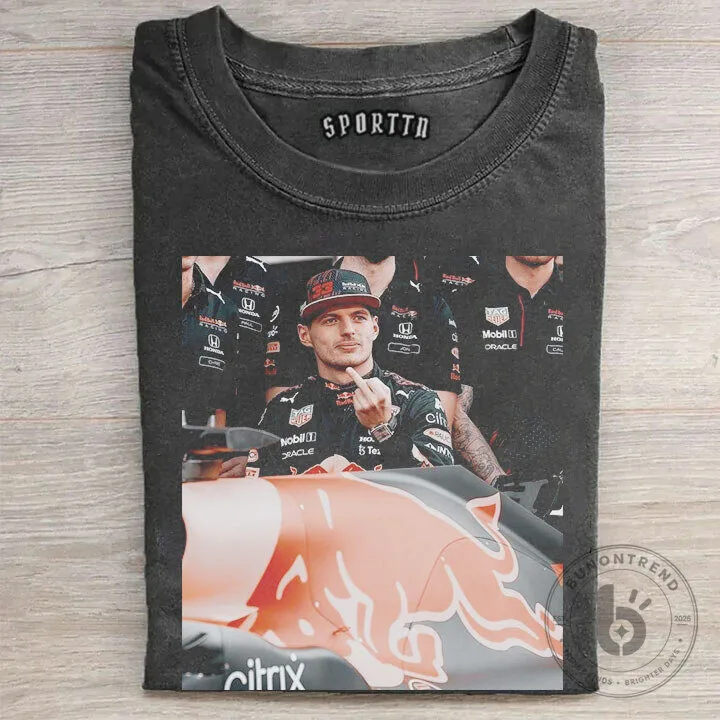 Max Verstappen F1 Racing Champion Fan T-Shirt
