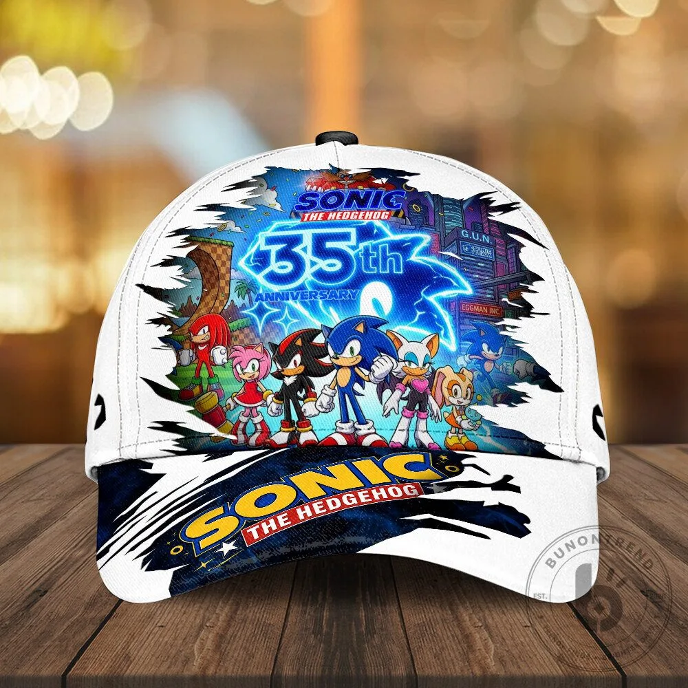 Sonic The Hedgehog 35th Anniversary Classic Baseball Cap