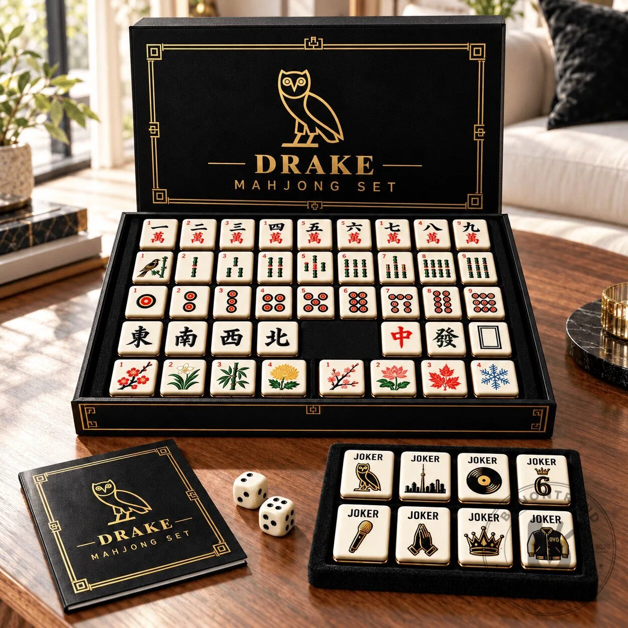 Drake Premium Mahjong Game Set