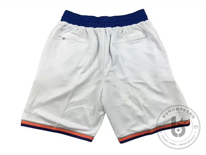 New York Knicks White Association Edition Swingman Basketball Shorts 9 New York Knicks White Association Edition Swingman Basketball Shorts