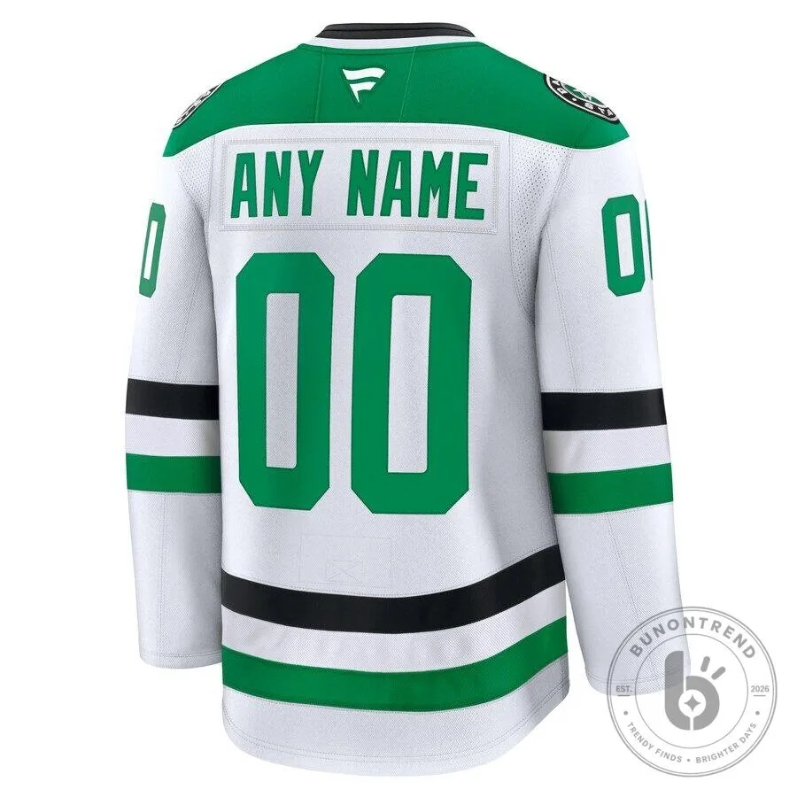 Dallas Stars Away Premium Custom National Hockey League Jersey 5 Dallas Stars Away Premium Custom National Hockey League Jersey